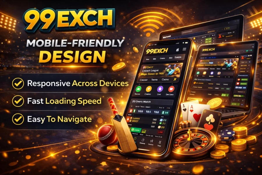 About 99Exch mobile design 99Exchange interface