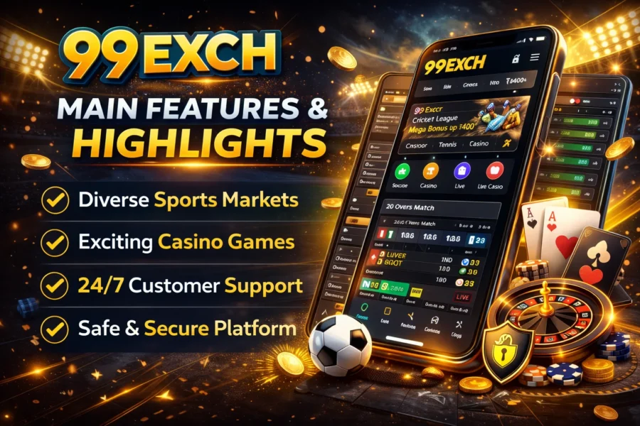 About 99Exch platform features 99Exchange interface