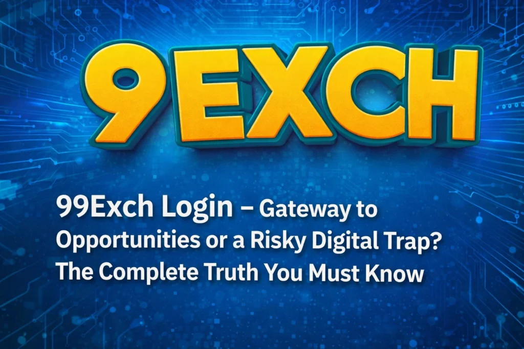 99Exch Login gateway to opportunities or risky digital trap complete truth banner with logo